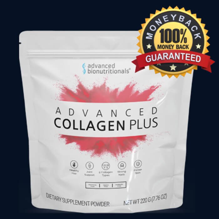 Advanced BioNutritionals collagen supplement promotional image