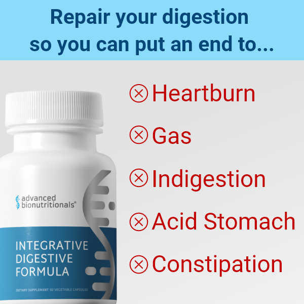 Integrative Digestive Formula supplement packaging